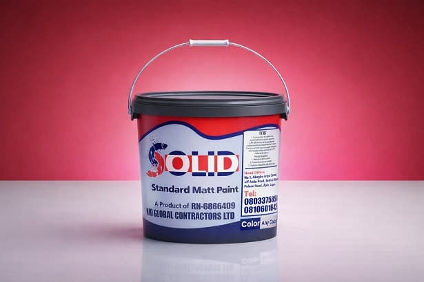 Custom Coloured Matt Paint – Stylish Interior Wall Solutions 20 Litre in Ajah, Lagos, Nigeria